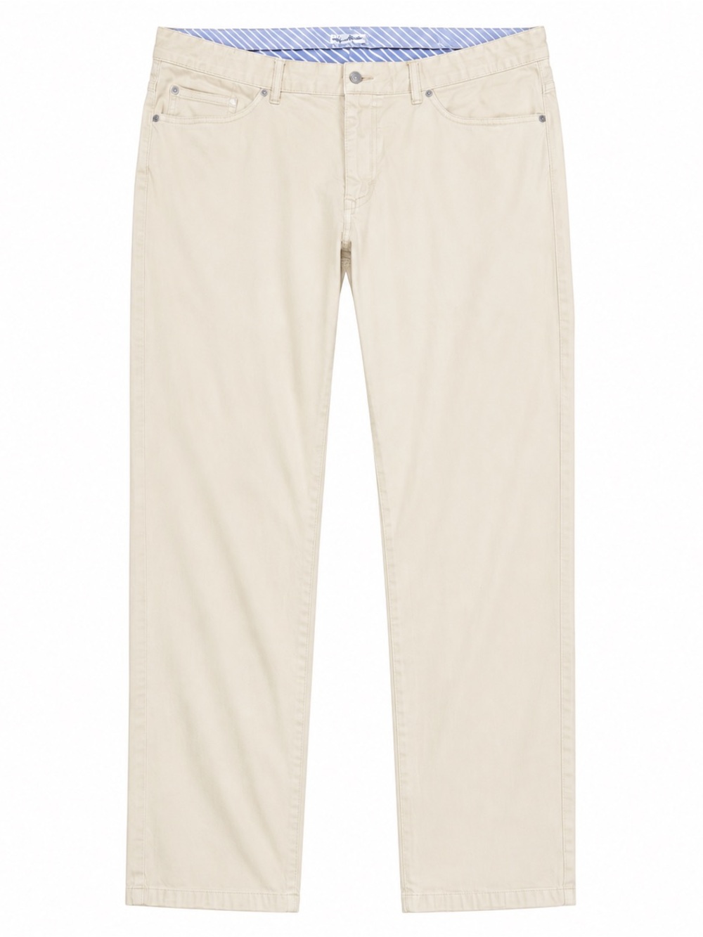 Peter Millar Men’s 38 Khaki Beige 5 Pocket Pants 25” Inseam Crown Golf Casual